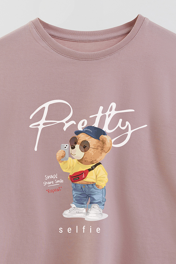 REMERA GB OVERSIZE PRETTY SELFIE