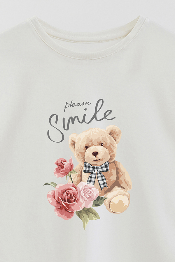 REMERA GB OVERSIZE PLEASE SMILE