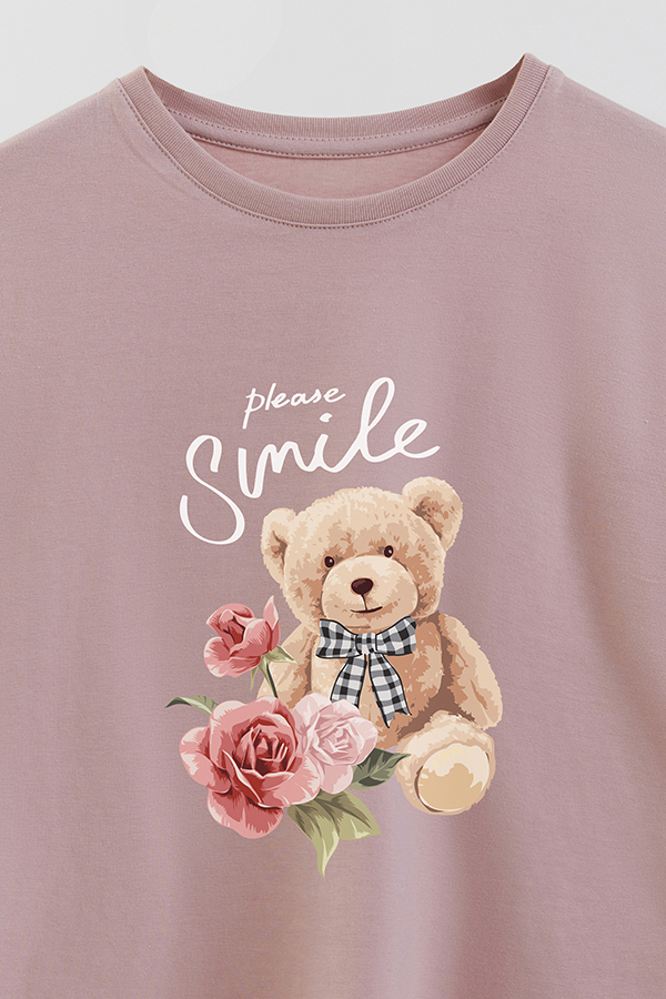 REMERA GB OVERSIZE PLEASE SMILE