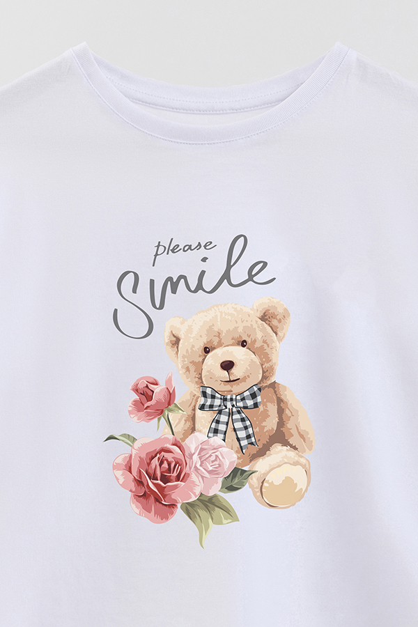 REMERA GB OVERSIZE PLEASE SMILE