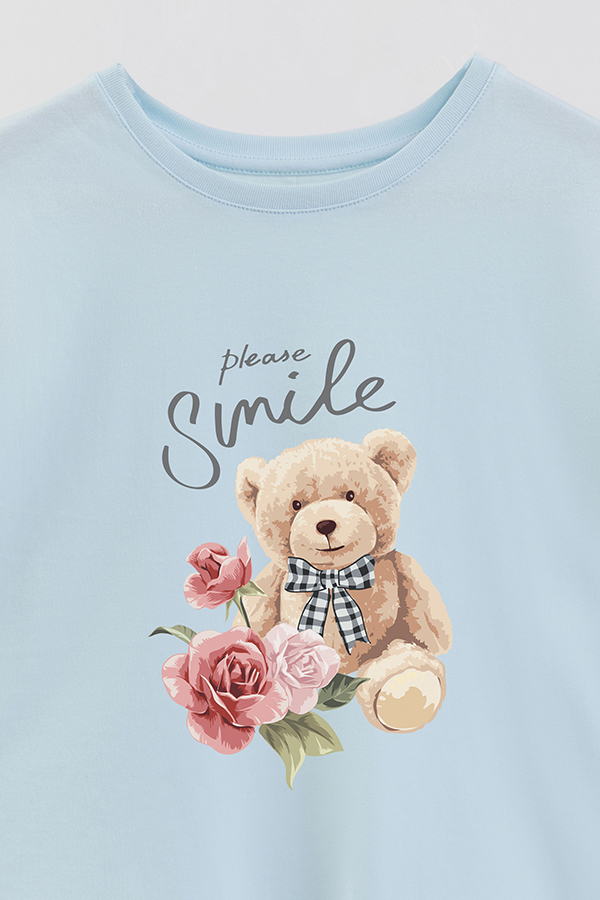 REMERA GB OVERSIZE PLEASE SMILE
