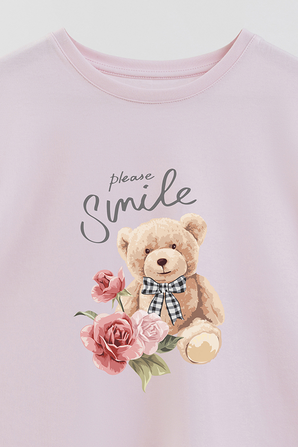 REMERA GB OVERSIZE PLEASE SMILE