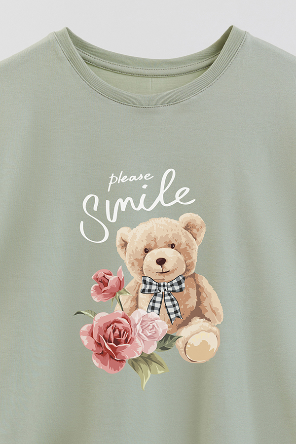 REMERA GB OVERSIZE PLEASE SMILE