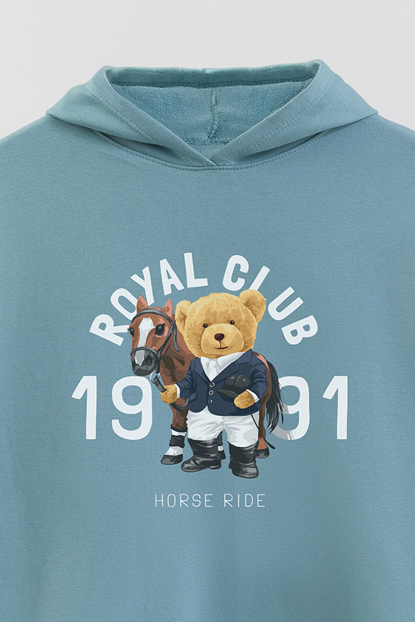 HOODIE RUSTICO KID TEDDY ROYAL CLUB