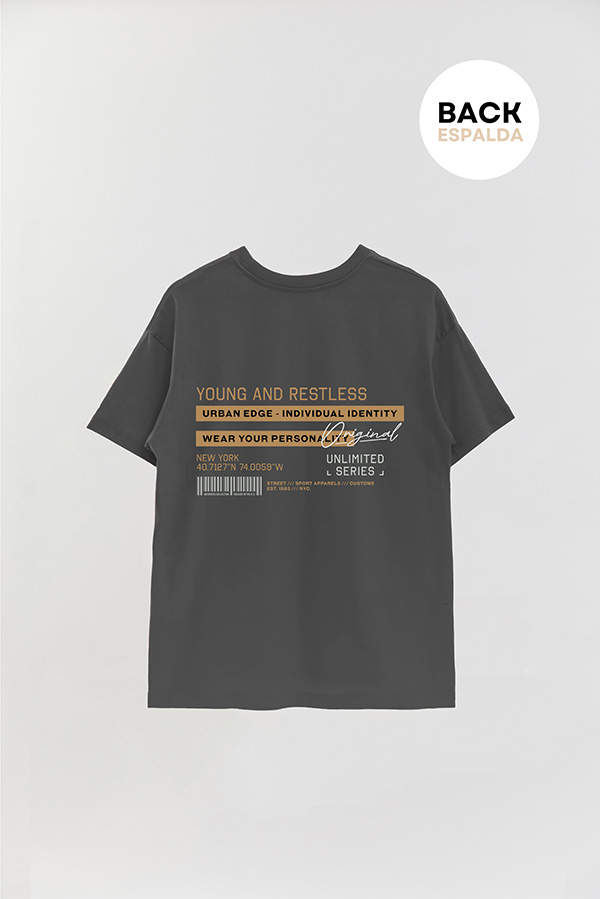 REMERA OVER FB YOUNG AND RESTLESS