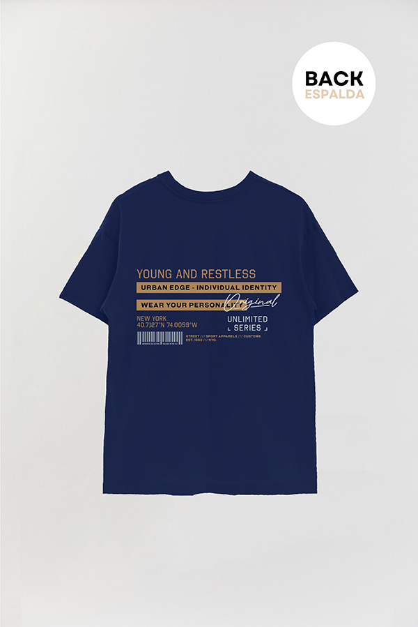 REMERA OVER FB YOUNG AND RESTLESS