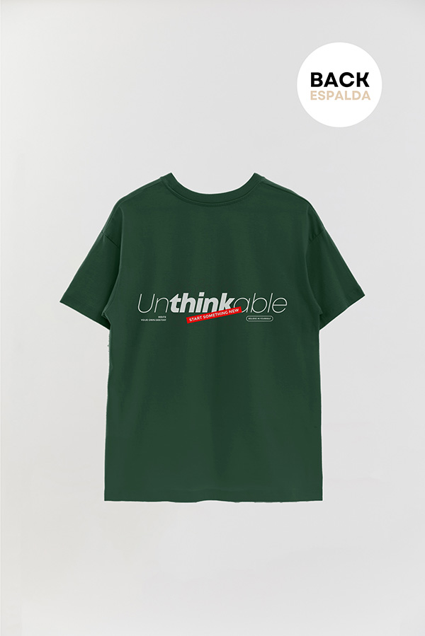 REMERA OVER FB UNTHINKABLE