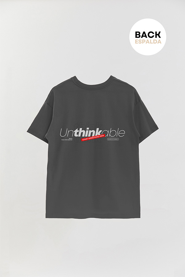 REMERA OVER FB UNTHINKABLE