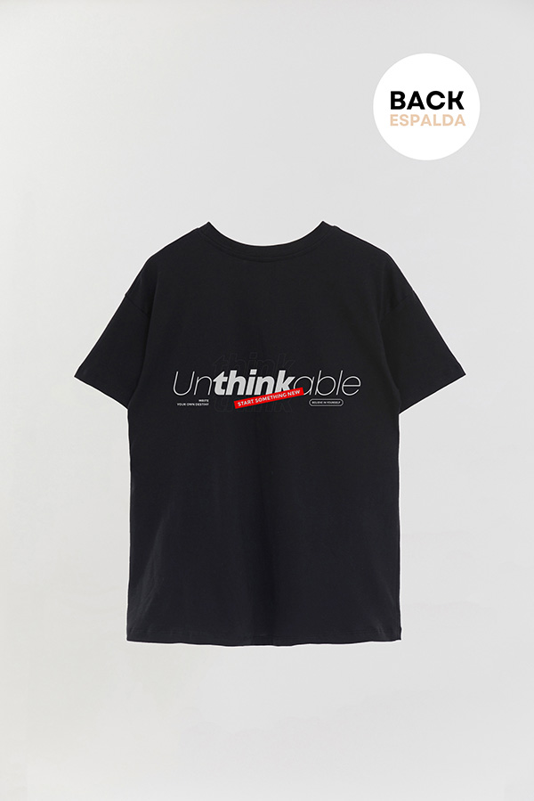REMERA OVER FB UNTHINKABLE