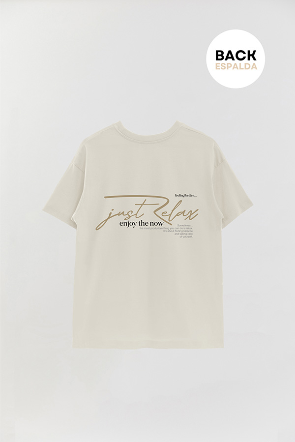 REMERA OVER FB URBAN JUST RELAX