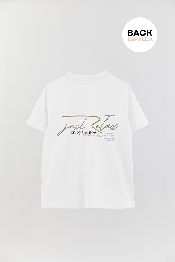 REMERA OVER FB URBAN JUST RELAX