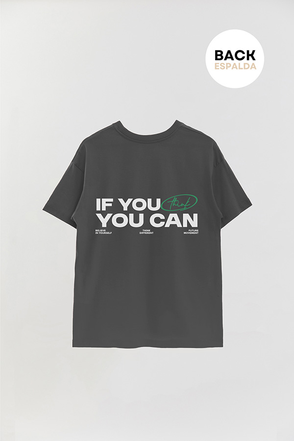 REMERA OVER FB URBAN IF YOU CAN THINK