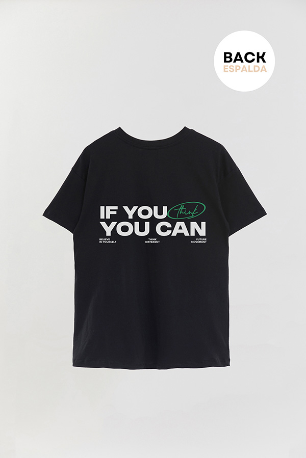 REMERA OVER FB URBAN IF YOU CAN THINK