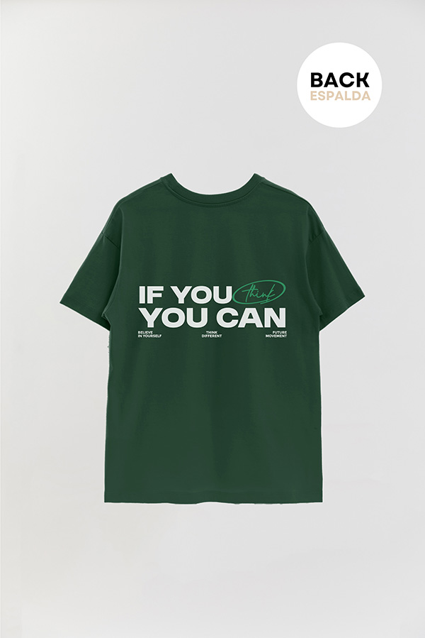 REMERA OVER FB URBAN IF YOU CAN THINK
