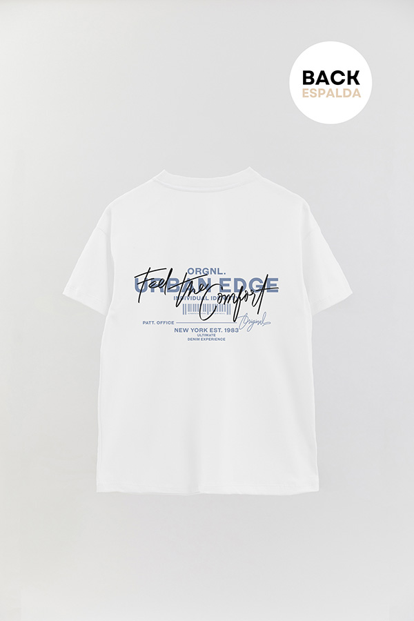 REMERA OVER FB URBAN FEEL THE COMFORT