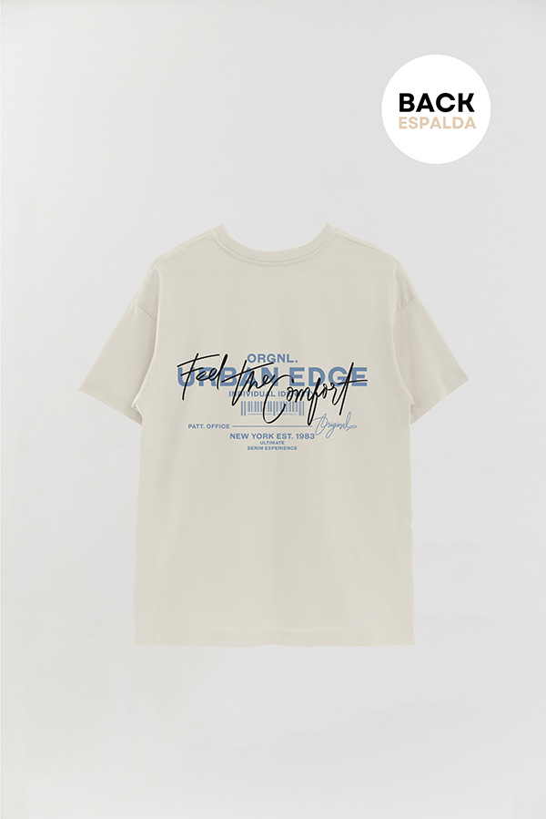 REMERA OVER FB URBAN FEEL THE COMFORT