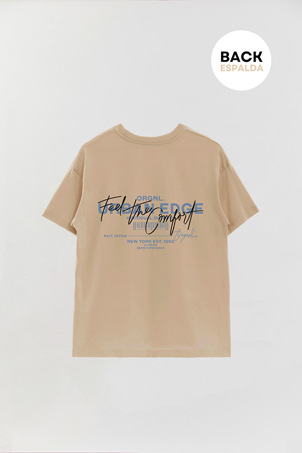REMERA OVER FB URBAN FEEL THE COMFORT