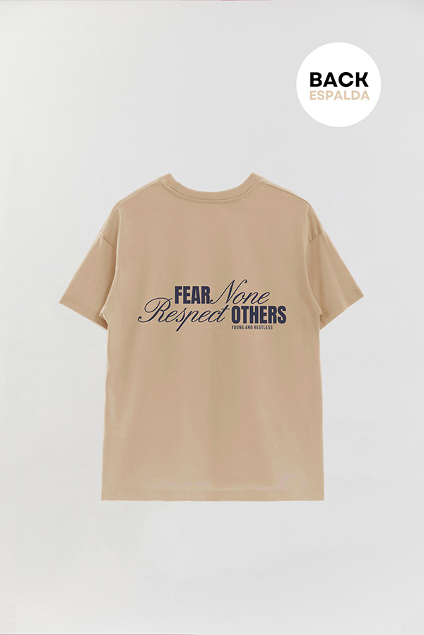 REMERA OVER FB URBAN FEAR NONE