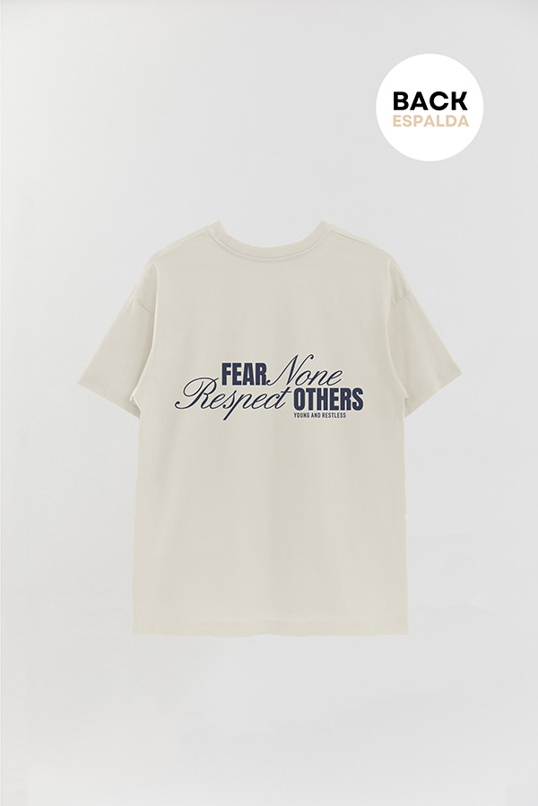 REMERA OVER FB URBAN FEAR NONE