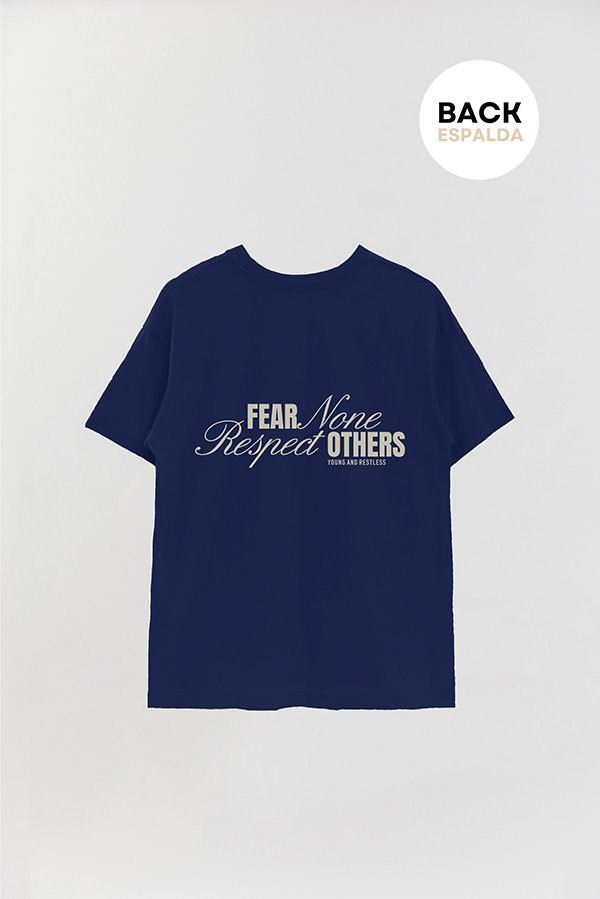 REMERA OVER FB URBAN FEAR NONE