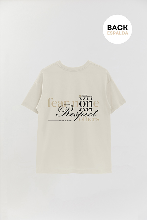REMERA OVER FB URBAN FEAR NO ONE