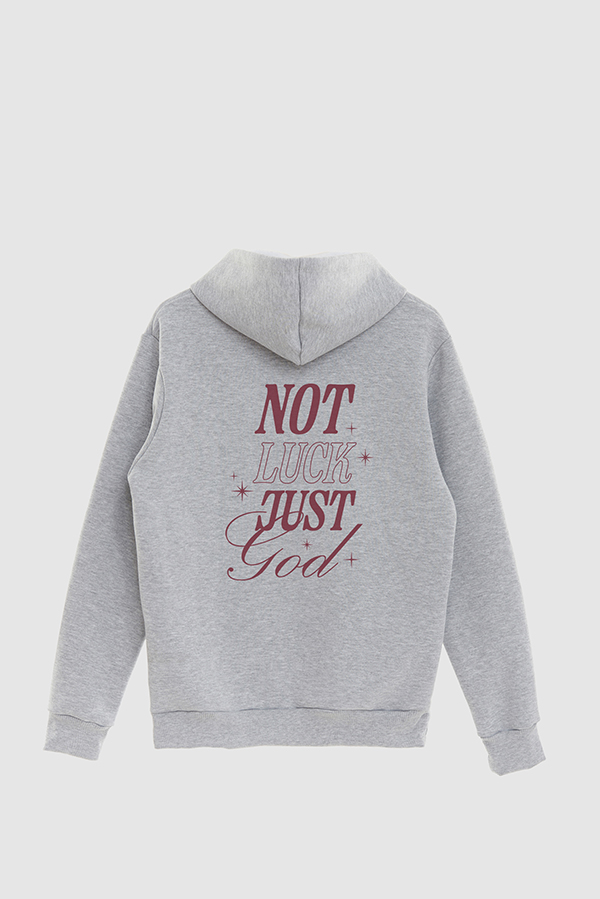 HOODIE FRISA ESTAMPADO GOD IN COLORS JUST GOD