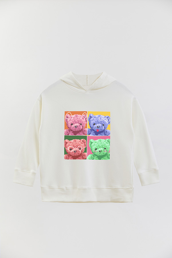 HOODIE RUSTICO KIDS TEDDY STAR CHILDISH