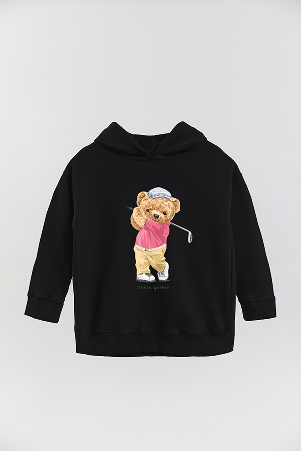HOODIE RUSTICO BOY TEDDY LITTLE GOLFER