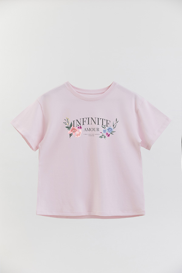 REMERA GIRL OVER INFINITE AMOUR
