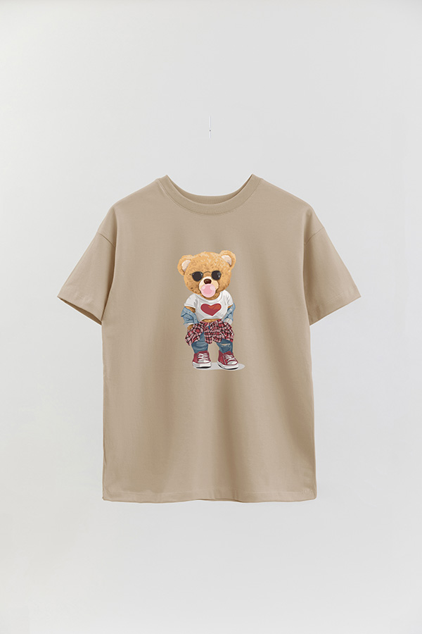 REMERA OVER ESTAMPADA UNISEX GUM