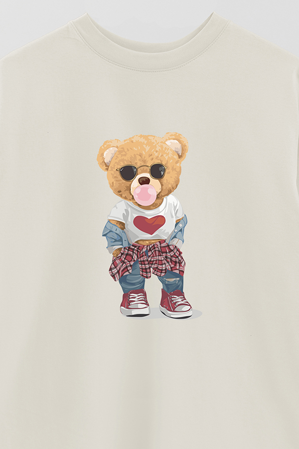 REMERA OVER ESTAMPADA UNISEX GUM