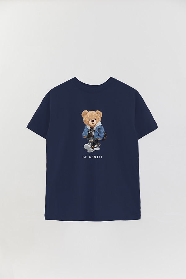 REMERA OVER ESTAMPADA UNISEX BE GENTLE