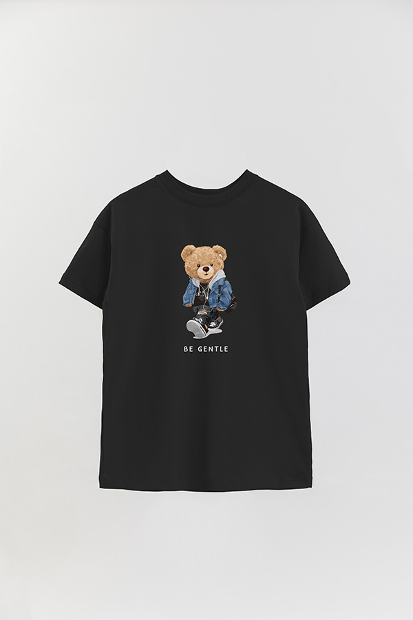 REMERA OVER ESTAMPADA UNISEX BE GENTLE