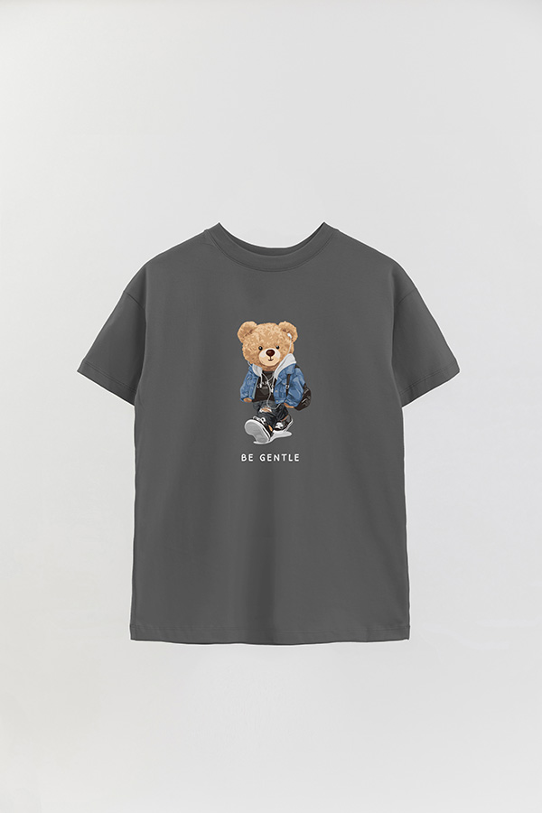 REMERA OVER ESTAMPADA UNISEX BE GENTLE