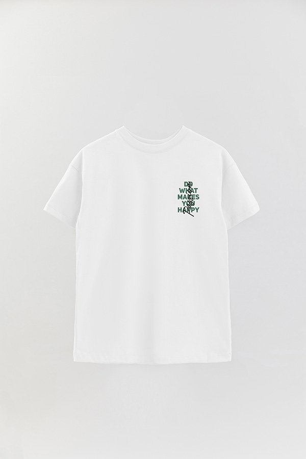 REMERA OVER FB URBAN DO WHAT MAKES YOU HAPPY