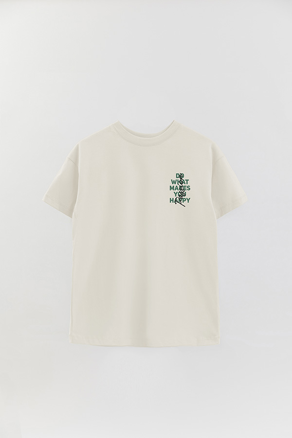 REMERA OVER FB URBAN DO WHAT MAKES YOU HAPPY