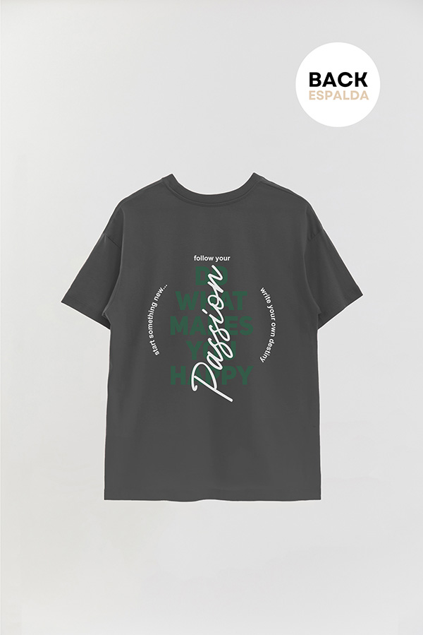 REMERA OVER FB URBAN DO WHAT MAKES YOU HAPPY