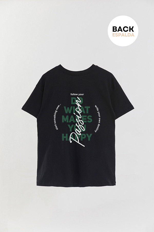 REMERA OVER FB URBAN DO WHAT MAKES YOU HAPPY