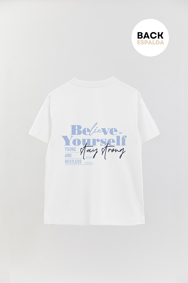REMERA OVER FB URBAN BELIEVE IN YOURSELF 4