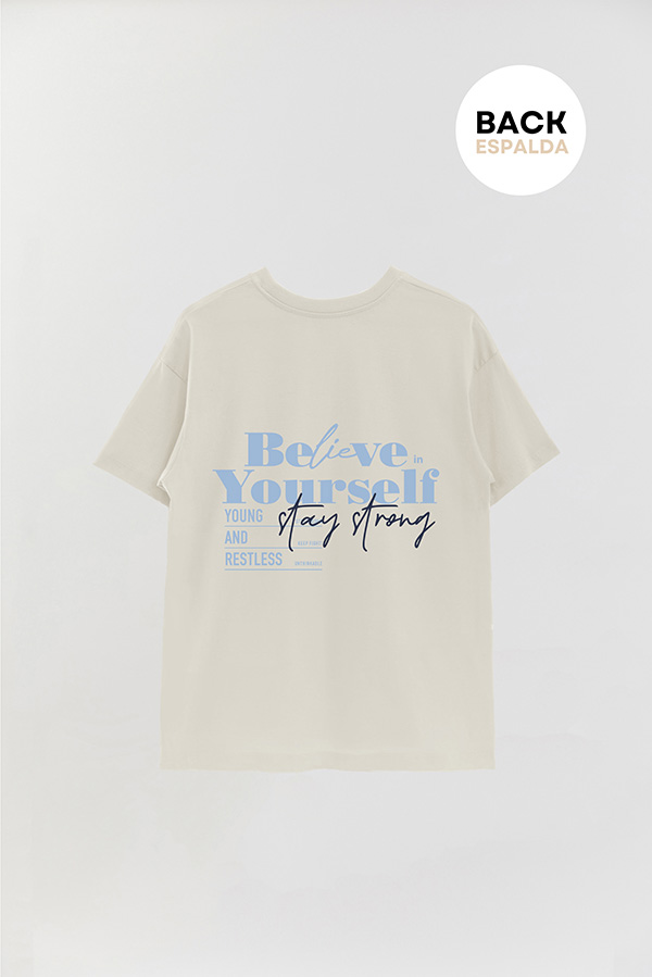 REMERA OVER FB URBAN BELIEVE IN YOURSELF 4