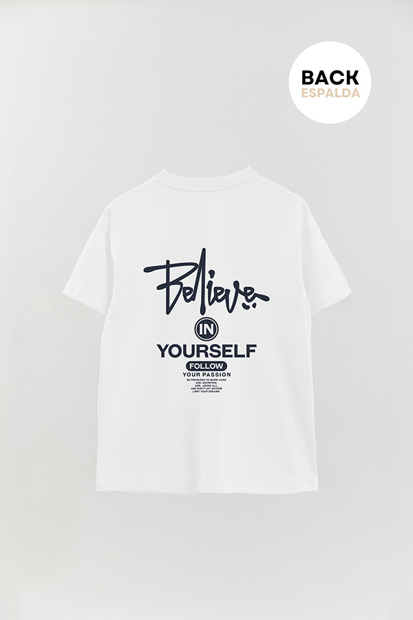 REMERA OVER FB URBAN BELIEVE IN YOURSELF 3