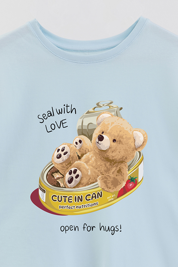 REMERA GB OVERSIZE OPEN FOR HUGS