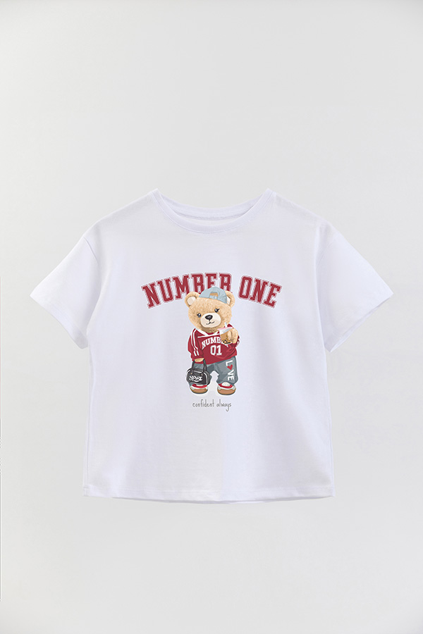 REMERA GB OVERSIZE NUMBER ONE