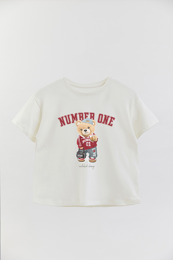 REMERA GB OVERSIZE NUMBER ONE