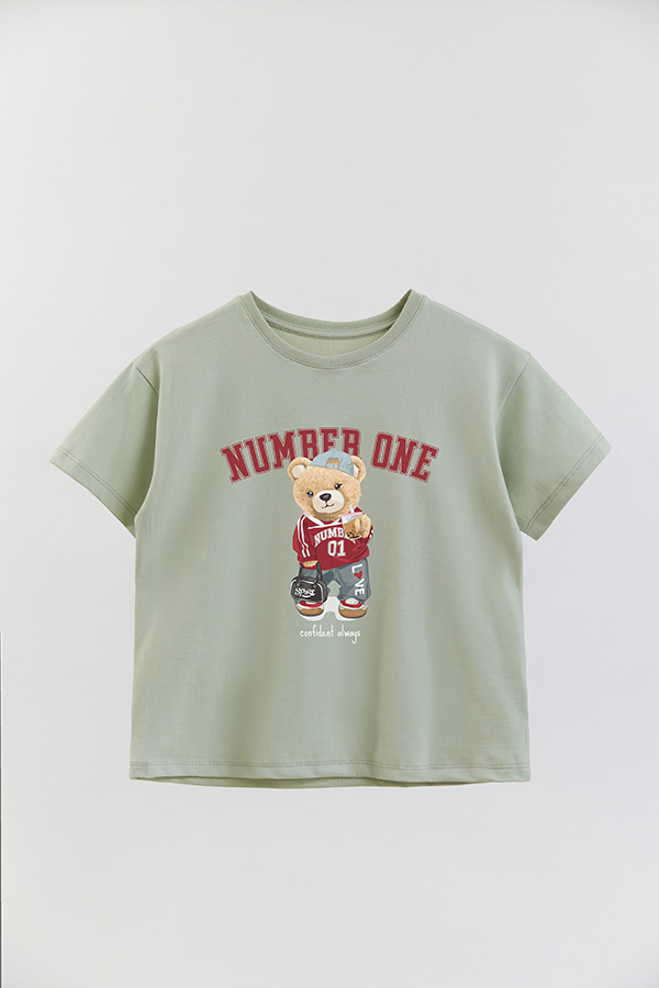 REMERA GB OVERSIZE NUMBER ONE