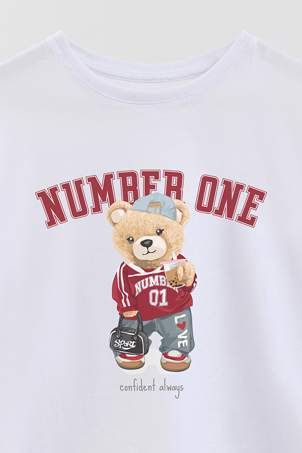 REMERA GB OVERSIZE NUMBER ONE