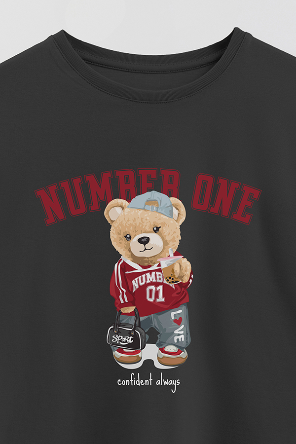 REMERA GB OVERSIZE NUMBER ONE