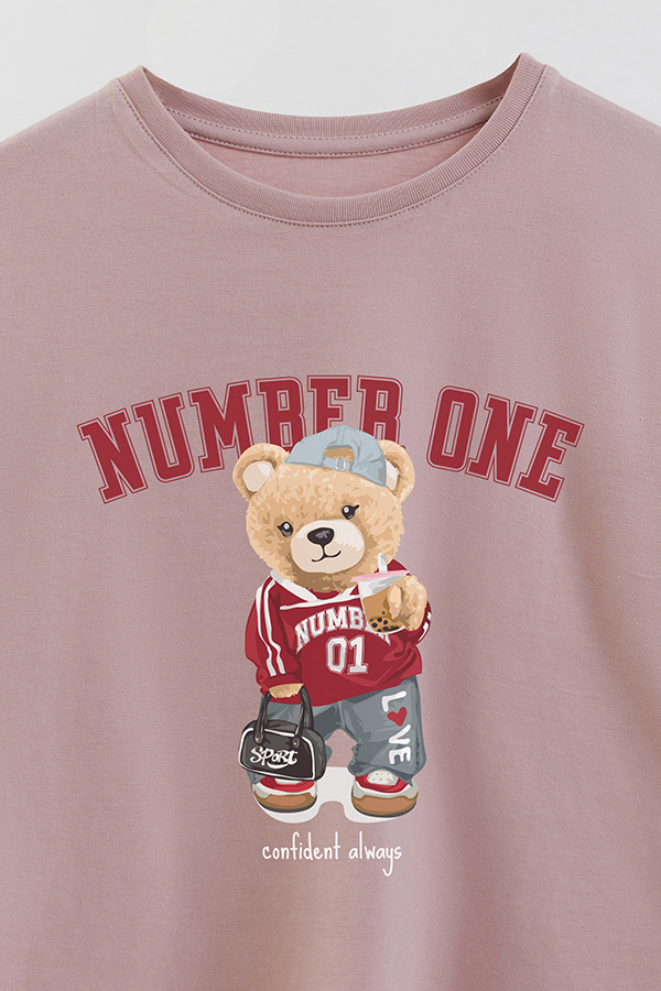REMERA GB OVERSIZE NUMBER ONE