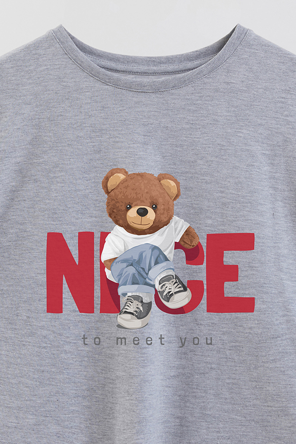 REMERA GB OVERSIZE NICE TO MEET YOU