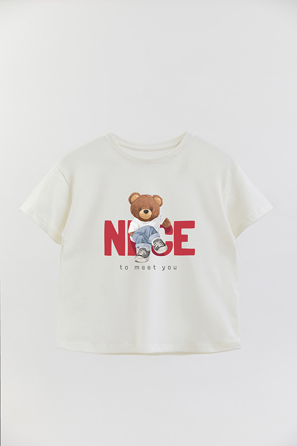 REMERA GB OVERSIZE NICE TO MEET YOU